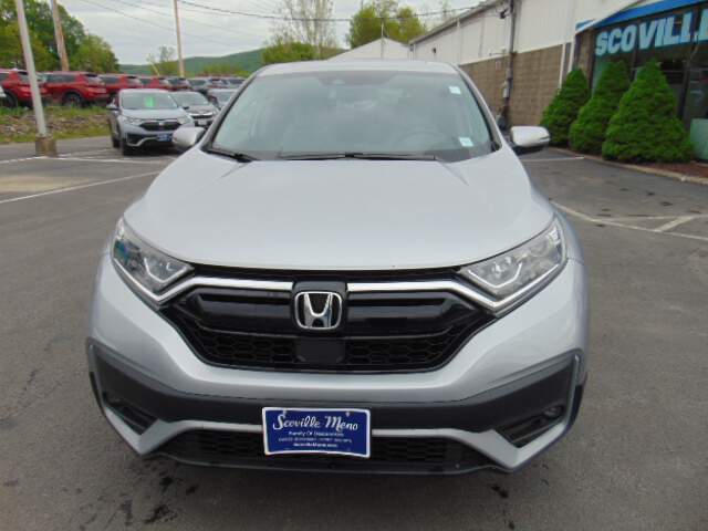 Used 2022 Honda CR-V EX-L with VIN 2HKRW2H88NH611951 for sale in Oneonta, NY