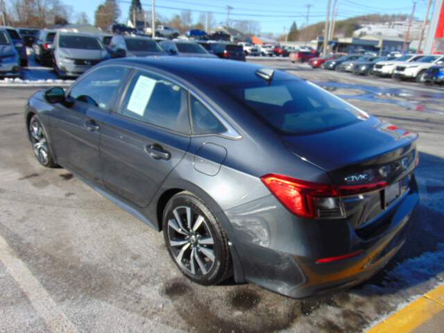 Used 2022 Honda Civic EX with VIN 2HGFE1F76NH319137 for sale in Oneonta, NY