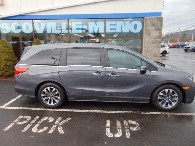 Used 2022 Honda Odyssey EX-L with VIN 5FNRL6H76NB065267 for sale in Oneonta, NY
